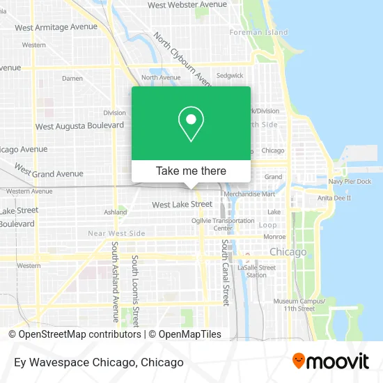 Mapa de Ey Wavespace Chicago