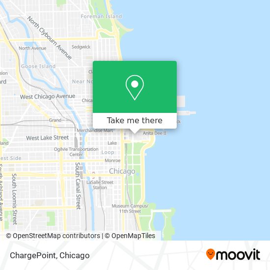 ChargePoint map