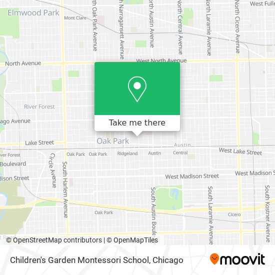 Children's Garden Montessori School map