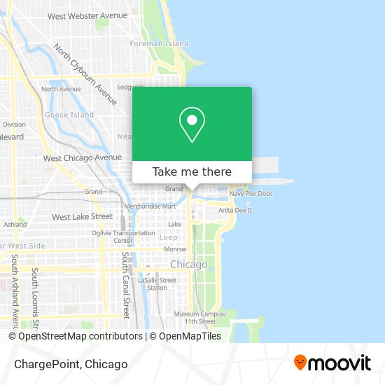 ChargePoint map