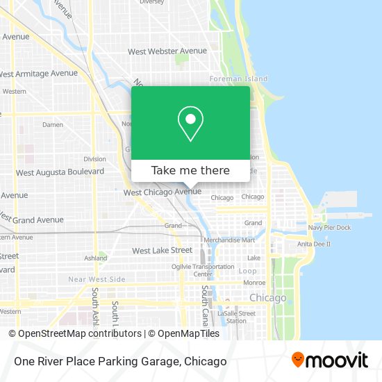 One River Place Parking Garage map