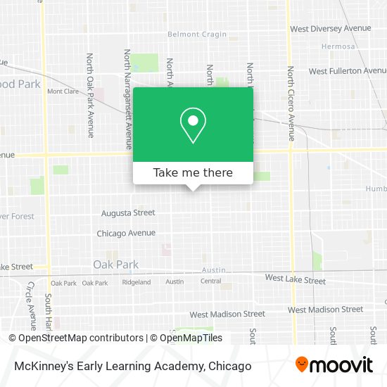 McKinney's Early Learning Academy map