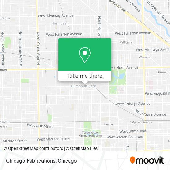 Mapa de Chicago Fabrications