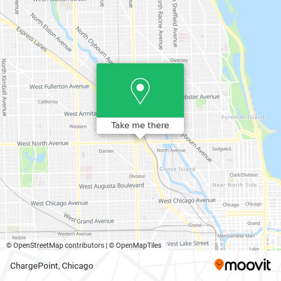 ChargePoint map