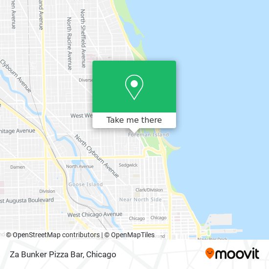 Mapa de Za Bunker Pizza Bar