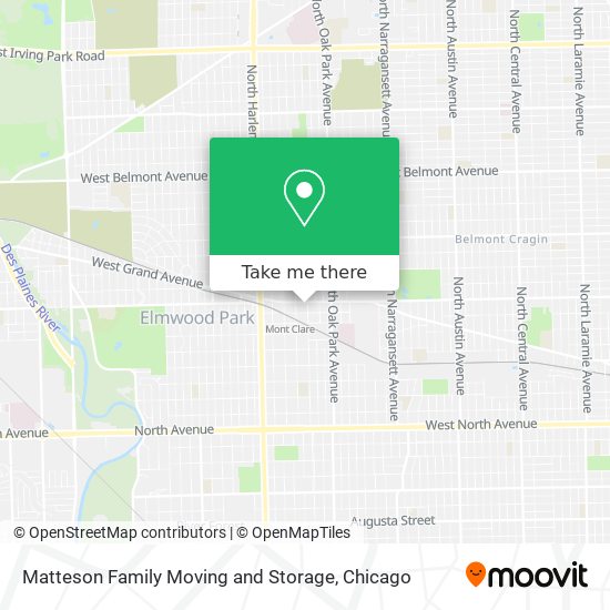 Matteson Family Moving and Storage map