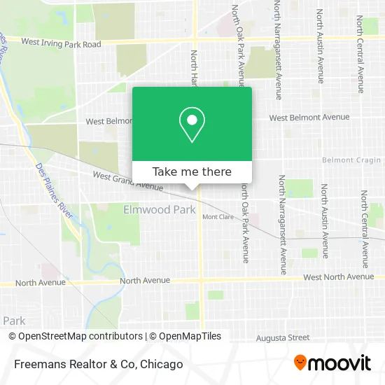 Freemans Realtor & Co map