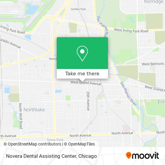 Novera Dental Assisting Center map