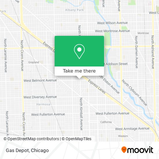 Mapa de Gas Depot