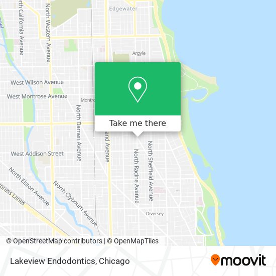 Lakeview Endodontics map