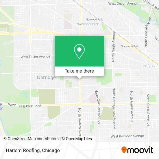 Harlem Roofing map