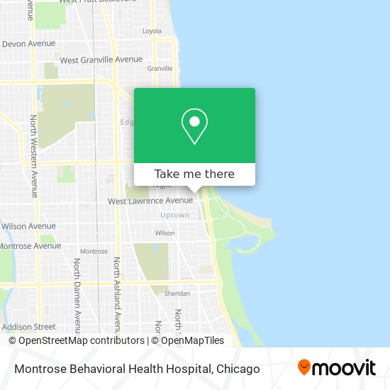 Montrose Behavioral Health Hospital map