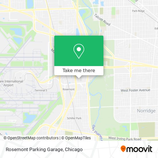 Mapa de Rosemont Parking Garage