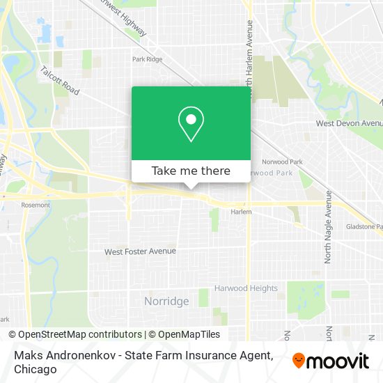 Maks Andronenkov - State Farm Insurance Agent map