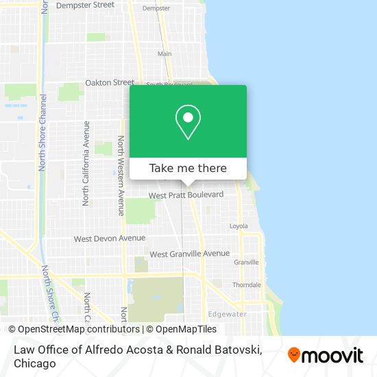 Law Office of Alfredo Acosta & Ronald Batovski map