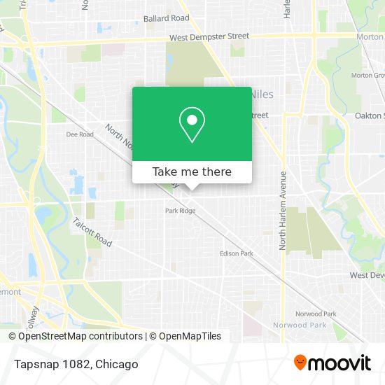 Tapsnap 1082 map