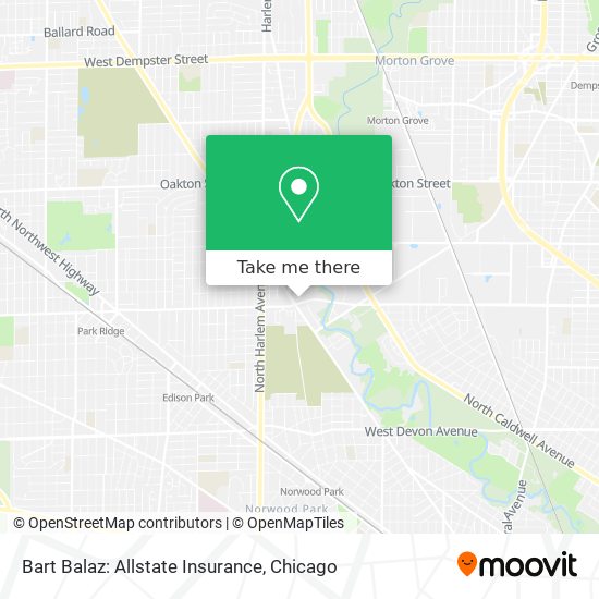 Bart Balaz: Allstate Insurance map