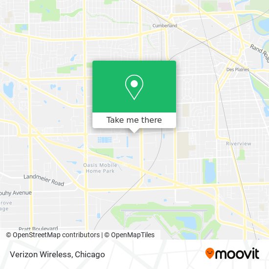 Verizon Wireless map