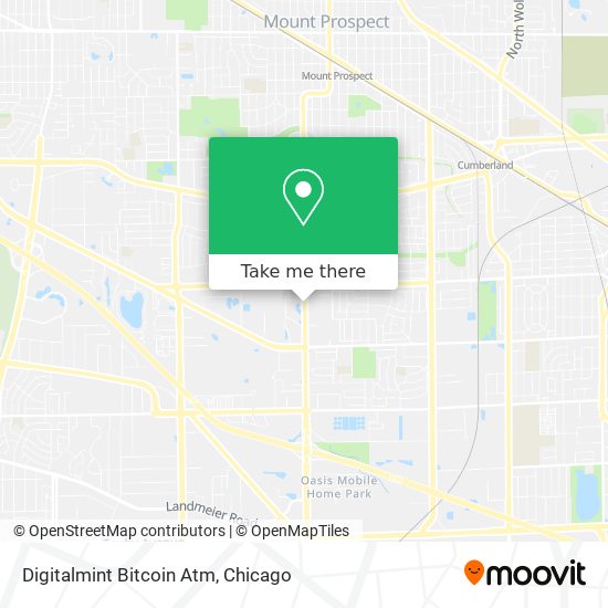 Mapa de Digitalmint Bitcoin Atm