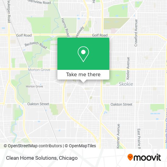 Clean Home Solutions map