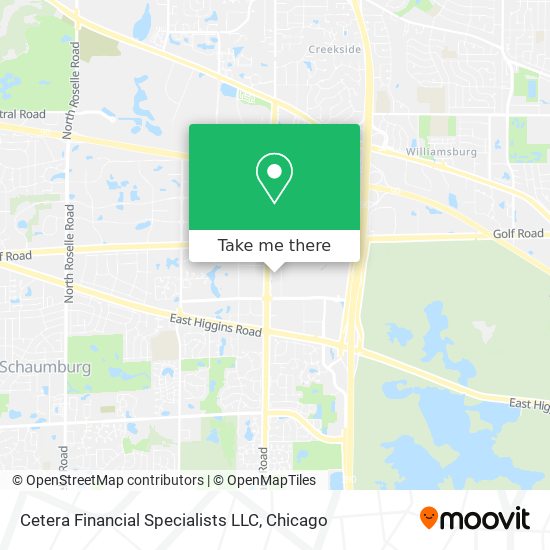 Cetera Financial Specialists LLC map