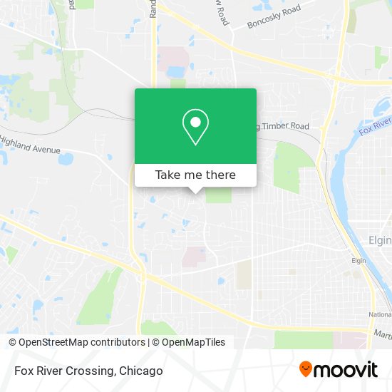 Fox River Crossing map