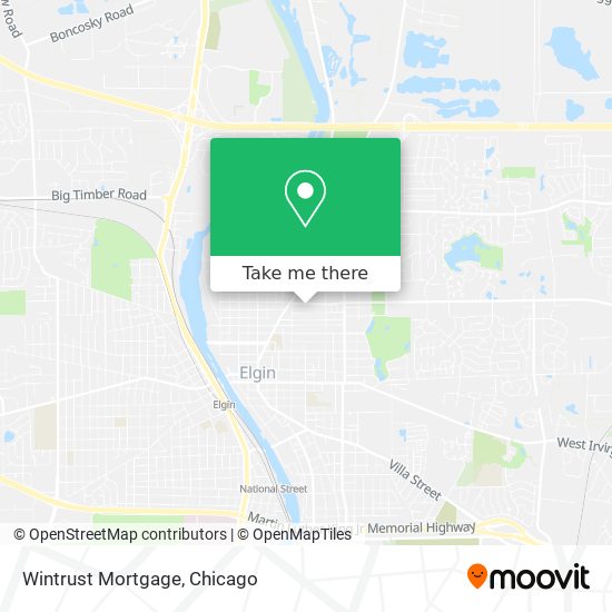 Wintrust Mortgage map