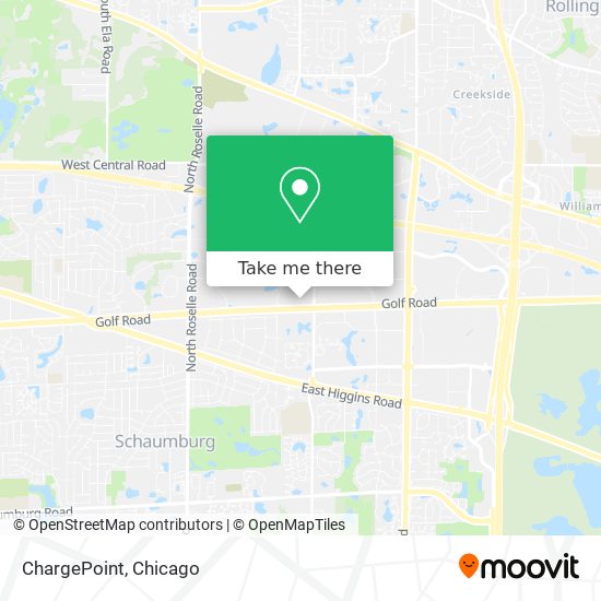 ChargePoint map