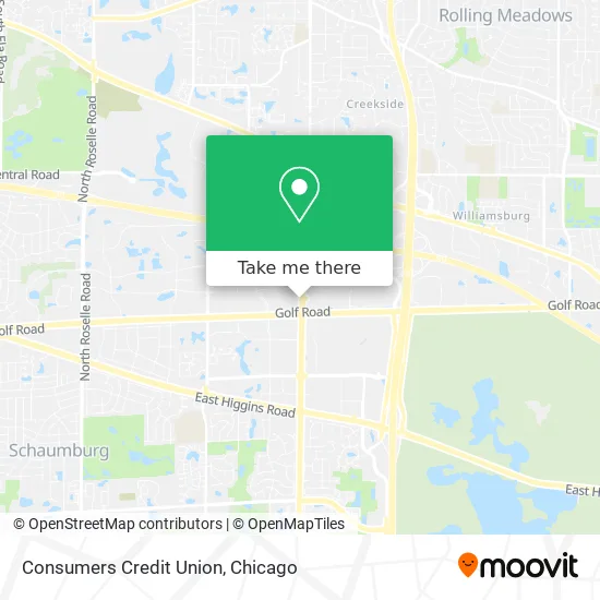 Consumers Credit Union map