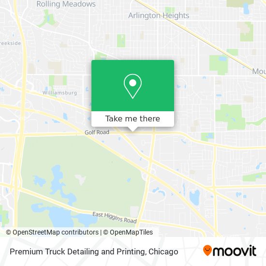 Mapa de Premium Truck Detailing and Printing