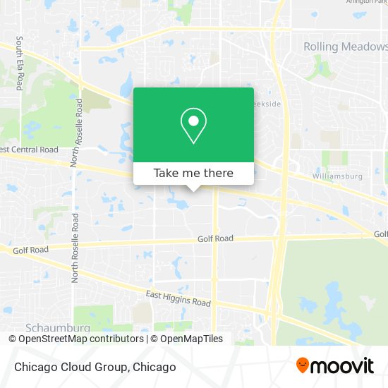 Chicago Cloud Group map