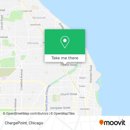 ChargePoint map