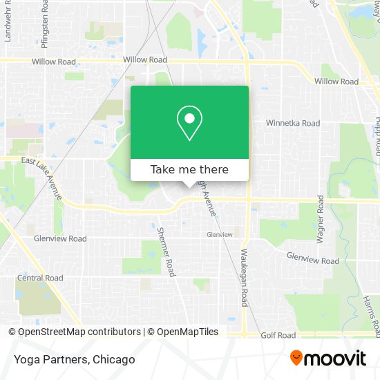 Yoga Partners map