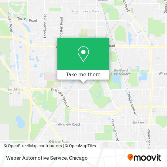 Mapa de Weber Automotive Service