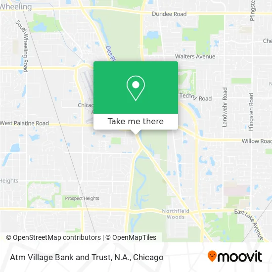 Atm Village Bank and Trust, N.A. map