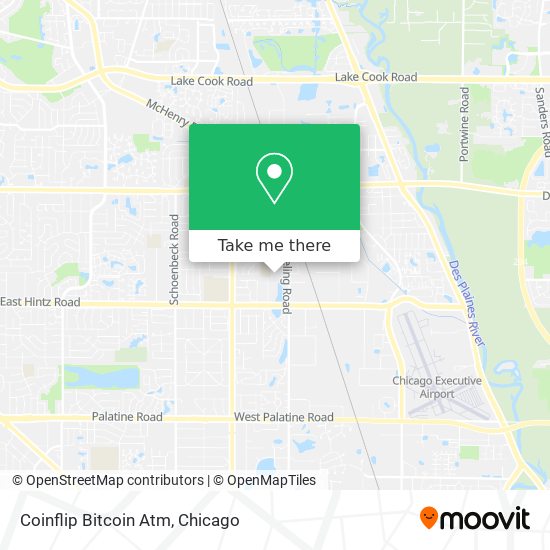 Mapa de Coinflip Bitcoin Atm