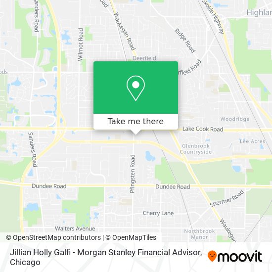 Mapa de Jillian Holly Galfi - Morgan Stanley Financial Advisor