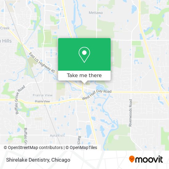 Shirelake Dentistry map