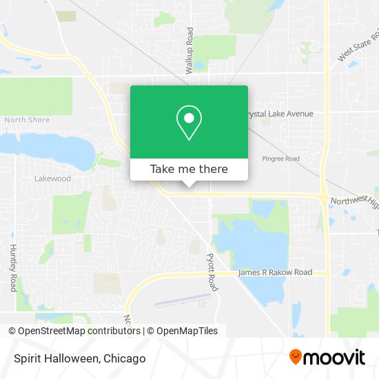 Spirit Halloween map