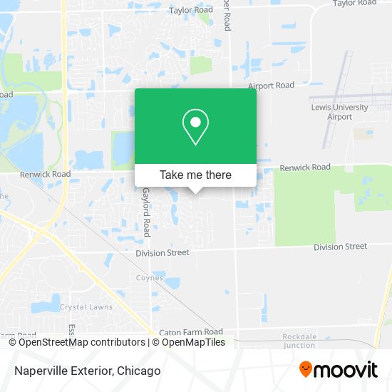 Naperville Exterior map