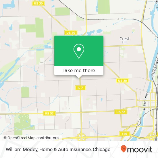 William Modey, Home & Auto Insurance map