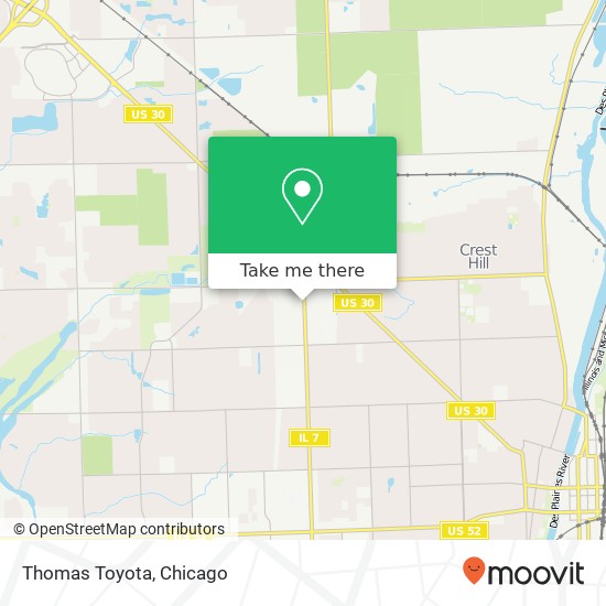 Thomas Toyota map