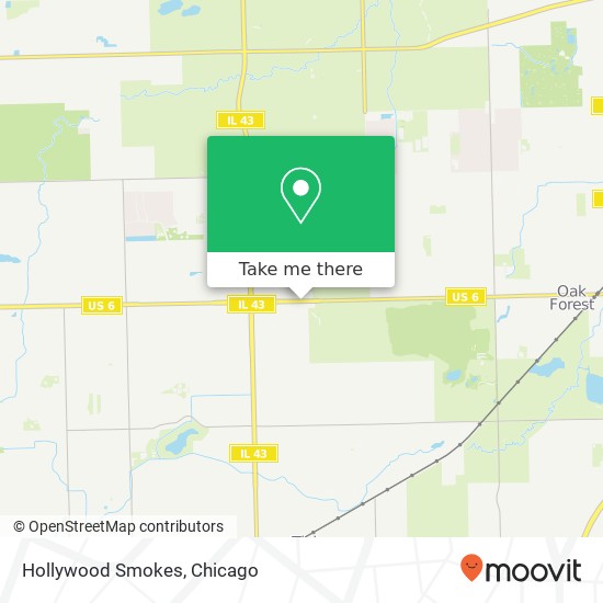 Mapa de Hollywood Smokes