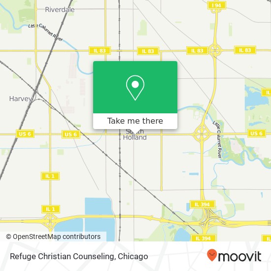 Refuge Christian Counseling map