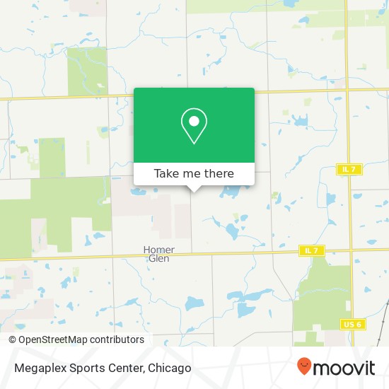 Mapa de Megaplex Sports Center