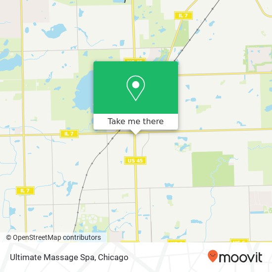 Mapa de Ultimate Massage Spa