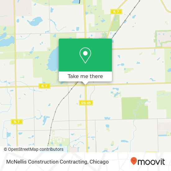 McNellis Construction Contracting map