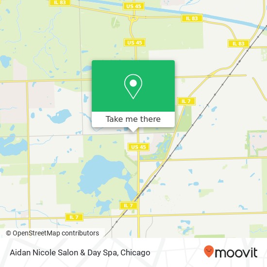 Aidan Nicole Salon & Day Spa map