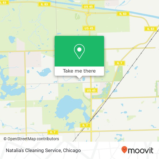 Mapa de Natalia's Cleaning Service