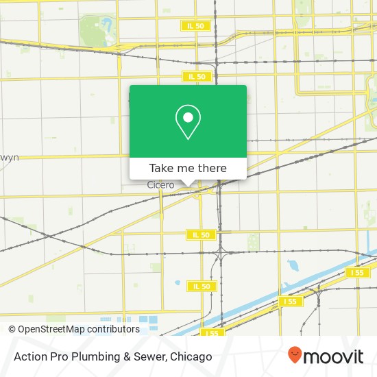 Action Pro Plumbing & Sewer map